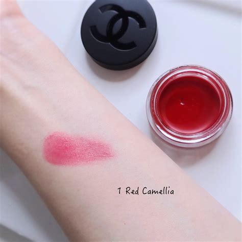 chanel red camellia lip and cheek balm
